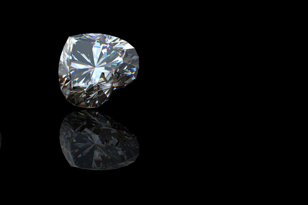 Collection of diamond. Gemstone - Photo, Image
