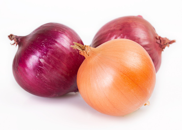 Onion on white - Photo, Image