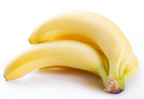 frische Bananen auf weiß - Foto, Bild