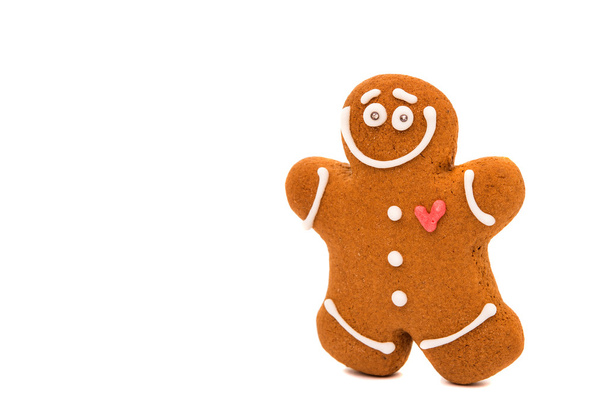 gingerbread man isolated  - Photo, Image