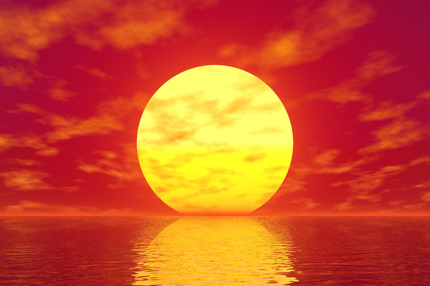 Arany naplemente - Fotó, kép