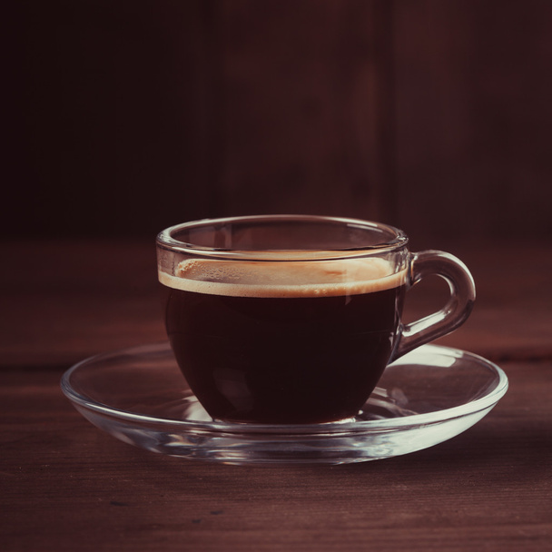 Cup of coffee with fume - Valokuva, kuva