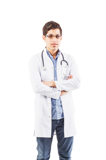 Young successful doctor, medical working in hospital - Photo, Image