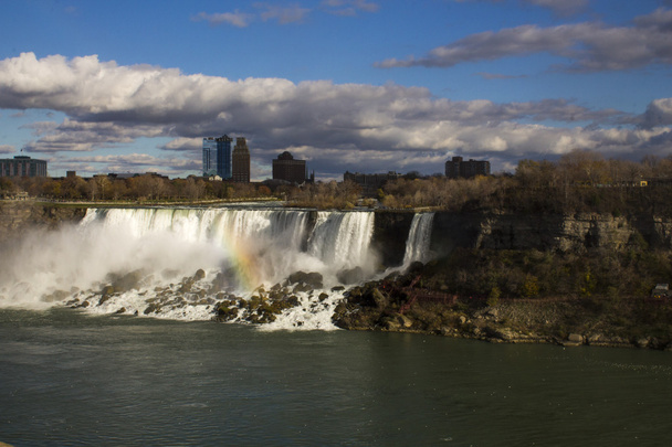 Niagara Falls a město - Fotografie, Obrázek