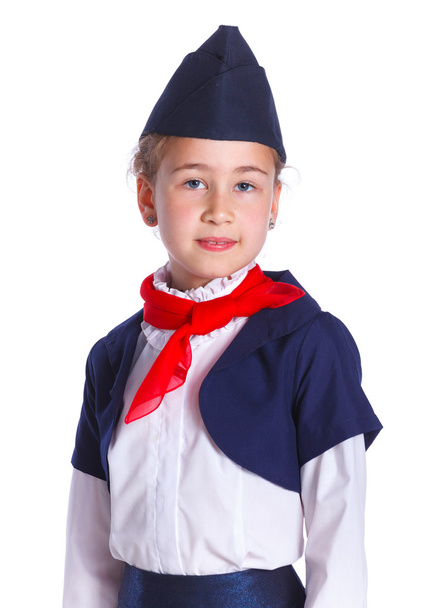 Charming Little Stewardess - Foto, Bild