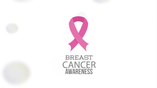 Breast cancer design - Footage, Video