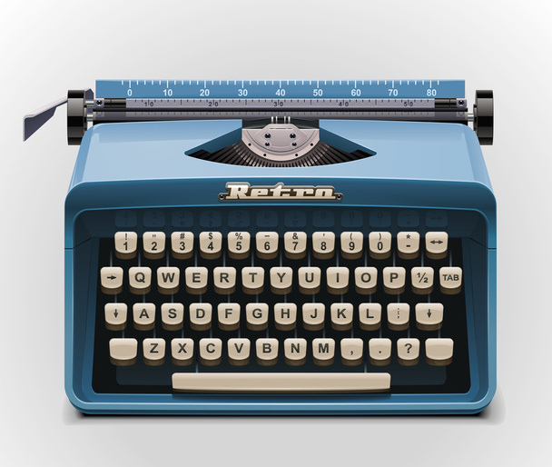 vektorové psací stroj xxl ikona - Vektor, obrázek