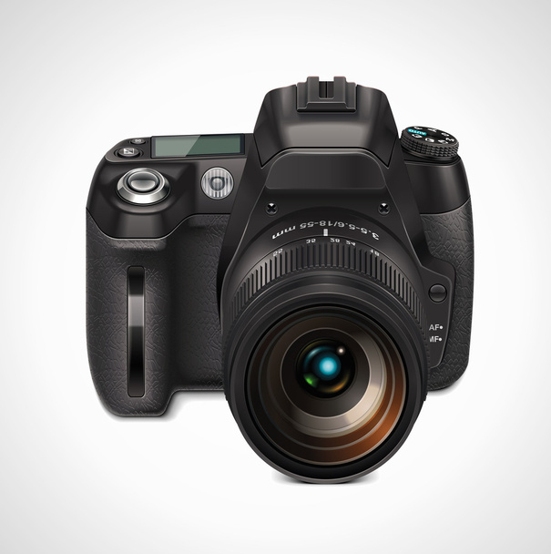 Vector SLR camera XXL icon - Vector, Image