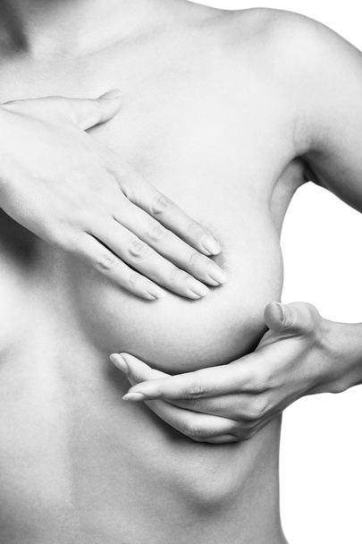 Mujer joven con pechos desnudos
 - Foto, Imagen