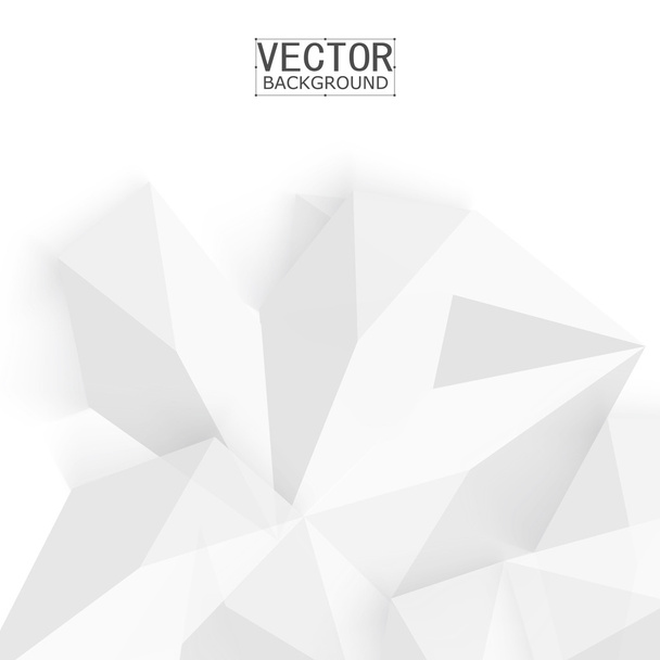 Abstract polygon triangles. - Vector, afbeelding