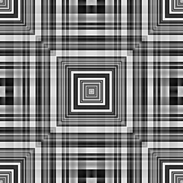 Colourless foursquare tile-able abstract pattern. - Photo, Image