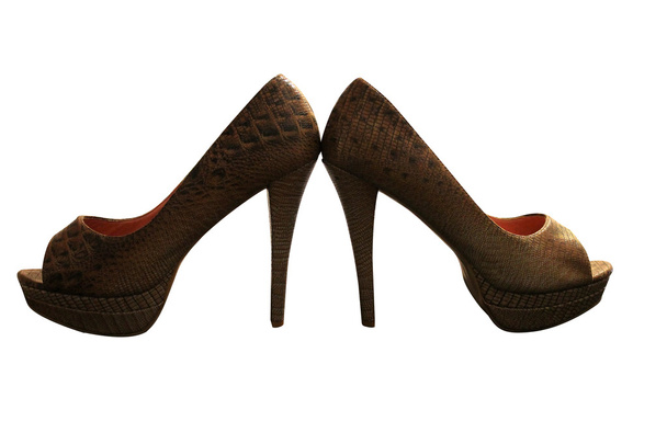коричневые каблуки
 - Фото, изображение