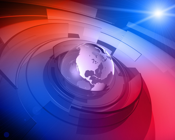 Világ Globe 3d tervezési háttér - Fotó, kép