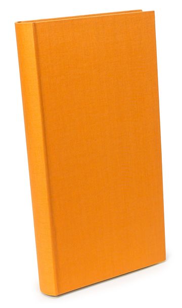 Цветные оранжевые фотоальбомы на белом фоне
 - Фото, изображение