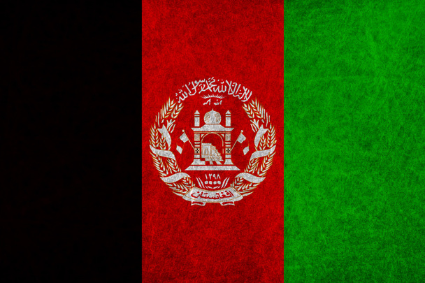 Afganistan Ulusal bayrak ülke bayrağı - Vektör, Görsel
