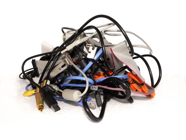 Computer cables - Photo, Image