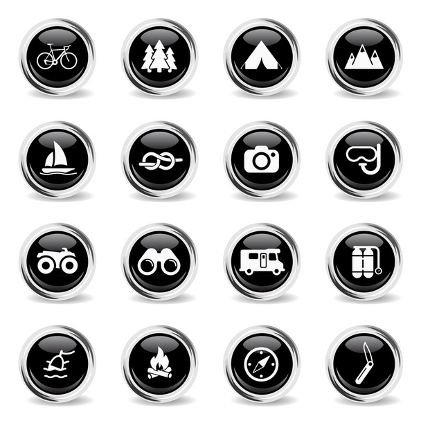 Set di icone ricreative attive
 - Vettoriali, immagini