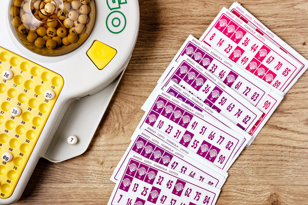 Electronic Bingo Game. - Foto, afbeelding