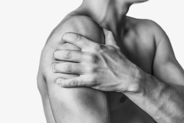 Pain in shoulder - Photo, Image