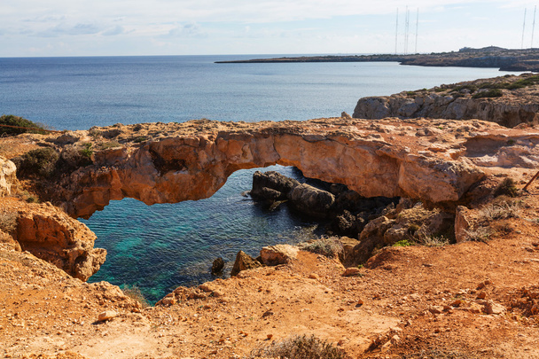 ακτή της θάλασσας στην Κύπρο - Φωτογραφία, εικόνα