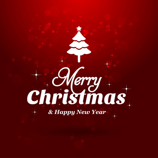 Christmas background images card. Merry Christmas tree - Vektor, obrázek