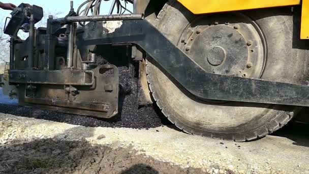 Machine de pavage d'asphalte
 - Séquence, vidéo