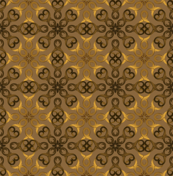 Vintage victorian retro seamless pattern - Vector, Image