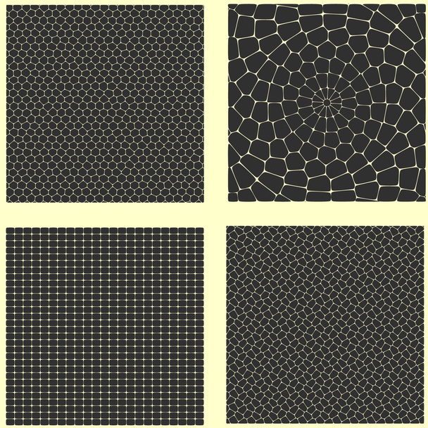 Conjunto vectorial de texturas de piedra
 - Vector, Imagen