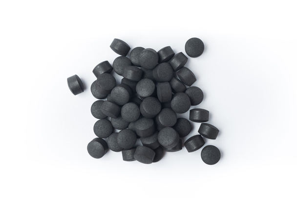 Aktivní uhlí prášky - Fotografie, Obrázek