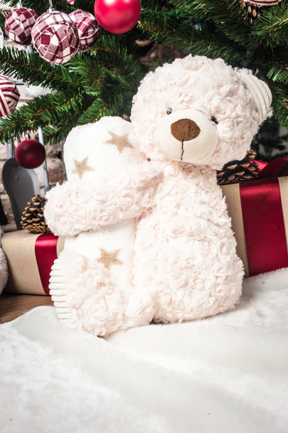Toy bear as a gift - Foto, imagen
