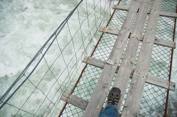 zavaros víz-híd - Fotó, kép
