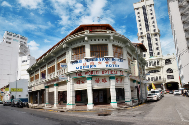 Buildings in George Town UNESCO World Heritage Site - Photo, Image