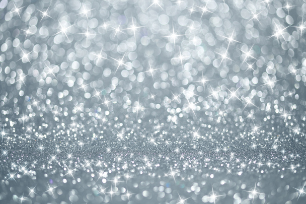 Silver lights background - Photo, Image