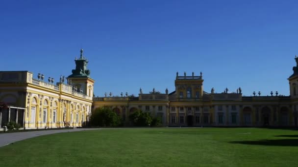 Παλάτι Wilanow, Βαρσοβία, Πολωνία - Πλάνα, βίντεο