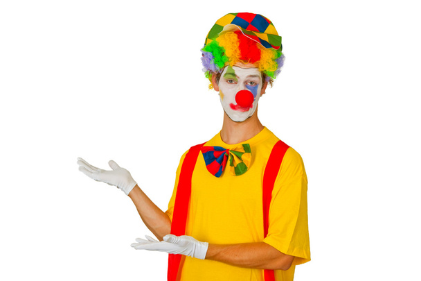 Красочный клоун
 - Фото, изображение