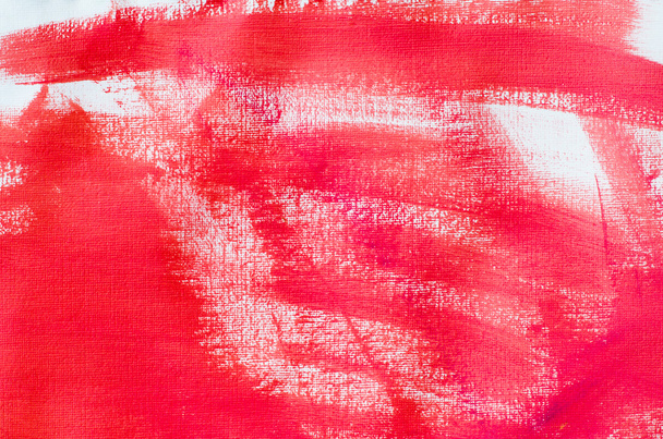  φόντο κόκκινο βαμμένο καλλιτεχνικό καμβά  - Φωτογραφία, εικόνα