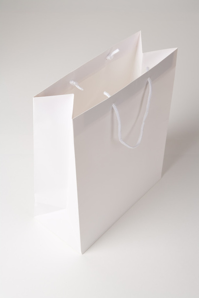White Shopping Bag - Valokuva, kuva
