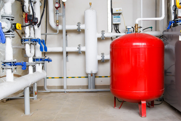 expansion red tank heating system - Photo, Image