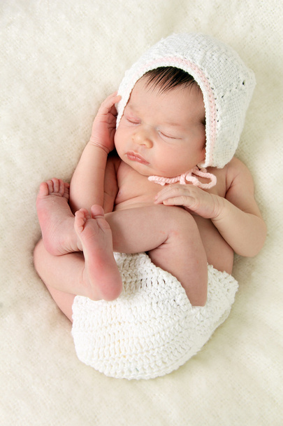 bebé recién nacido niña
 - Foto, imagen