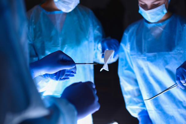 Team surgeon at work in operating - Photo, Image