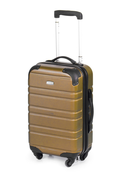 Luggage concept with case on the white - Φωτογραφία, εικόνα