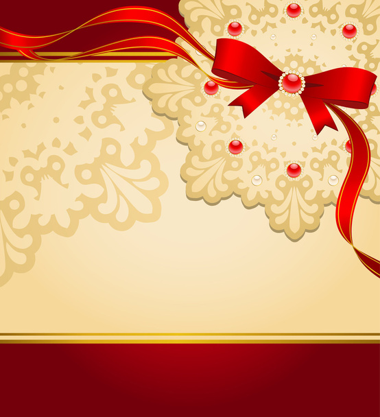Weihnachtskugeln mit Bogenschmuck Frohes Neues Jahr Christbaumkugel - Vektor, Bild