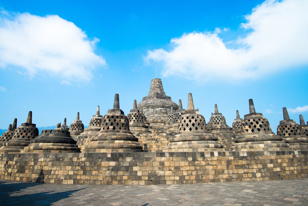 Hauptkuppel von Borobudur - Foto, Bild