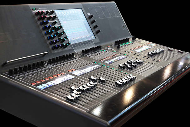 console de mixage audio
 - Photo, image