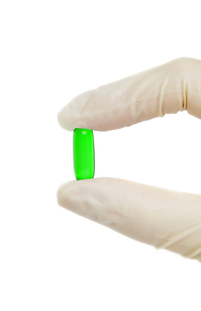 Pill in hand - Фото, изображение
