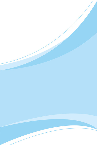 Clean Blue Template - Vector, Image