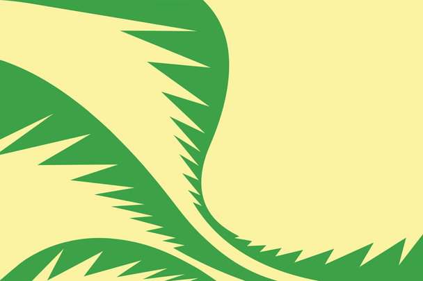 Palm Leaves Layout - Vector, Image