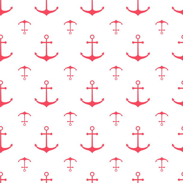 Seamless nautical pattern - Vector, Imagen