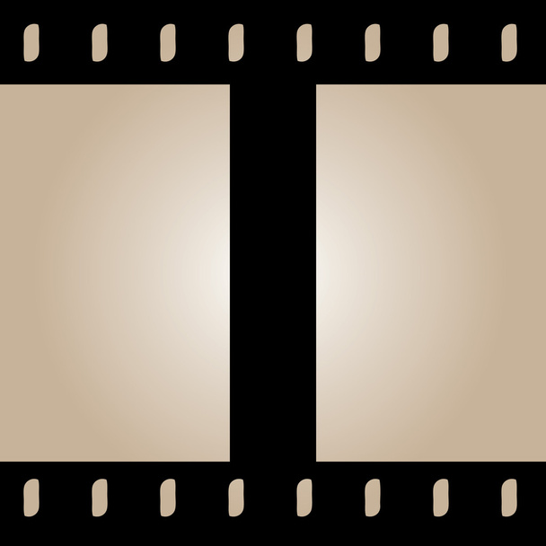 naadloze film strip vector - Vector, afbeelding