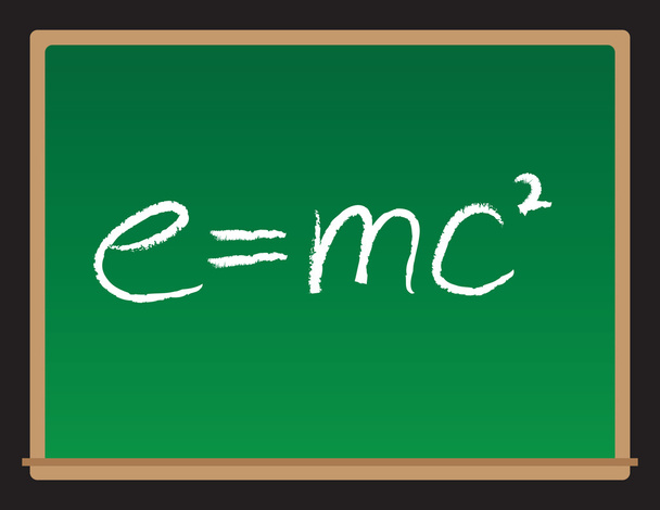 Palatábla relativitás elmélete - Vektor, kép